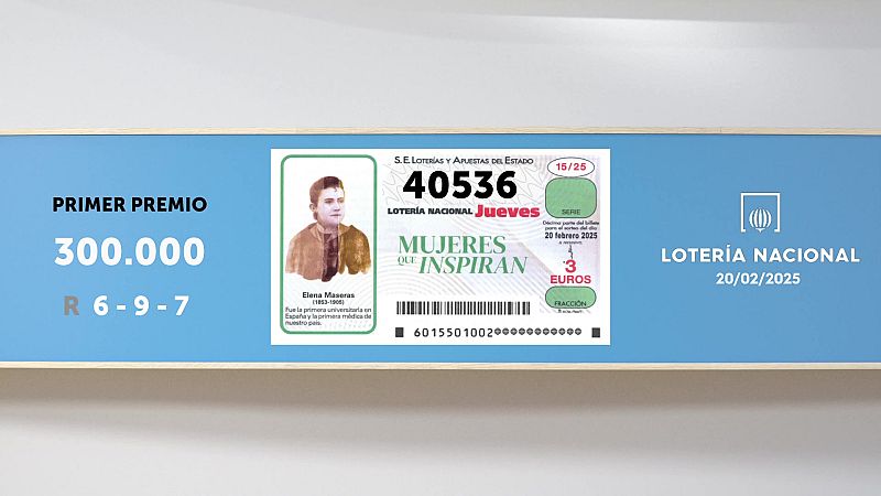 Sorteo de la Lotería Nacional del 20/02/2025 - Ver ahora