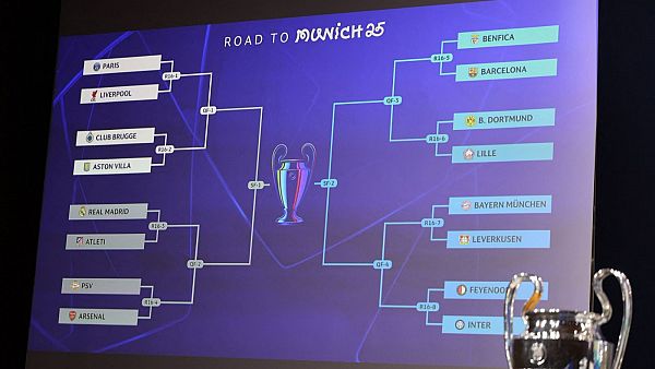 La Champions regala un derbi Real Madrid vs Atltico en octavos y la suerte favorece al Barcelona con el Benfica