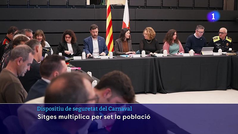 Junta de Seguretat Local Extraordinària a Sitges per preparar el Carnaval - L'Informatiu | Veure