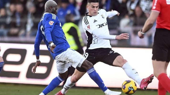 Resúmenes de LaLiga - Burgos CF - Real Oviedo: resumen del partido de la 28ª jornada de Liga | Segunda