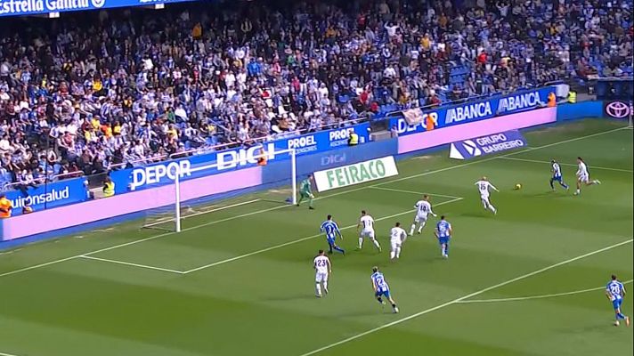 Resúmenes de LaLiga - Deportivo de la Coruña - SD Huesca: resumen del partido de la 28ª jornada de Liga | Segunda