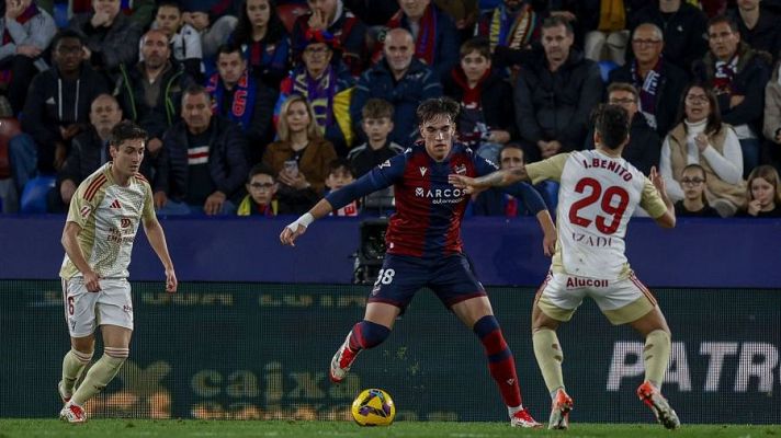 Resúmenes de LaLiga - Levante UD - CD Mirandés: resumen del partido de la 28ª jornada de Liga | Segunda