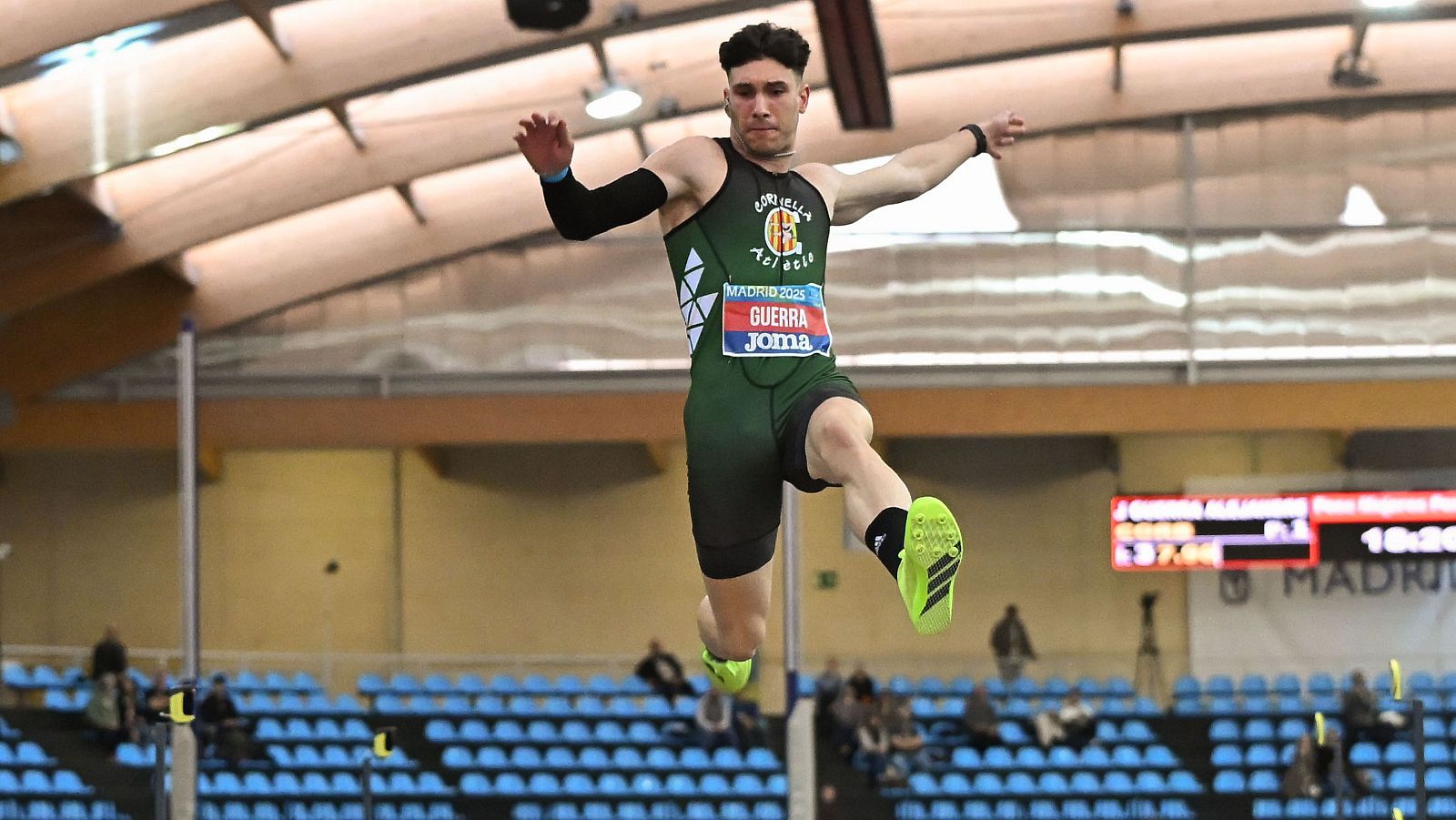 Jaime Guerra, minima para el Europeo con un salto de 8,14 m - Atletismo | Ver