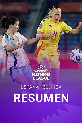 UEFA Women's Nations League - Resumen del partido de la UEFA Women's Nations League: España - Bélgica