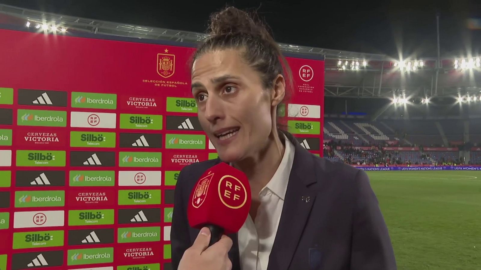 España - Bélgica: entrevista a Montse Tomé | Selección femenina - UEFA Women's Nations League | Ver