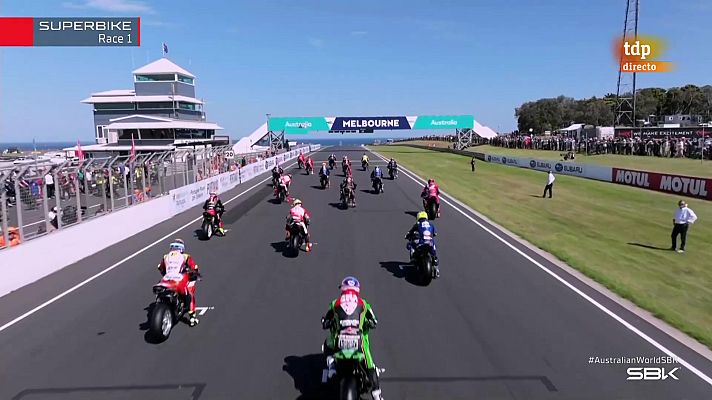Mundial de Superbike - Campeonato del Mundo. WSBK 1ª carrera