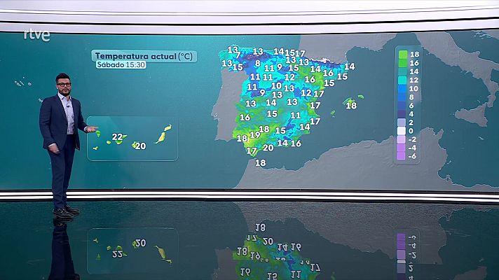El tiempo - Chubascos fuertes y ocasionalmente acompañados de tormenta y granizo menudo en Galicia, Cantábrico y Estrecho