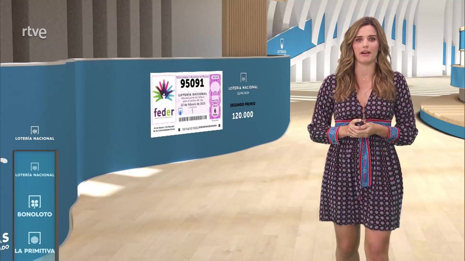 Sorteo de la Lotería Nacional del 22/02/2025 - ver ahora