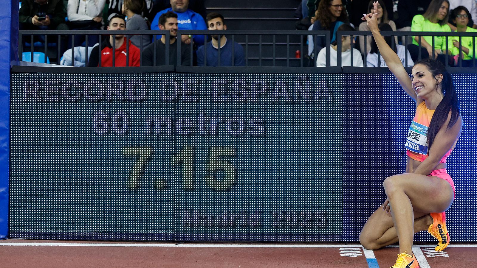 Maribel Pérez logra el récord de España de los 60 metros en las semifinales | Ver
