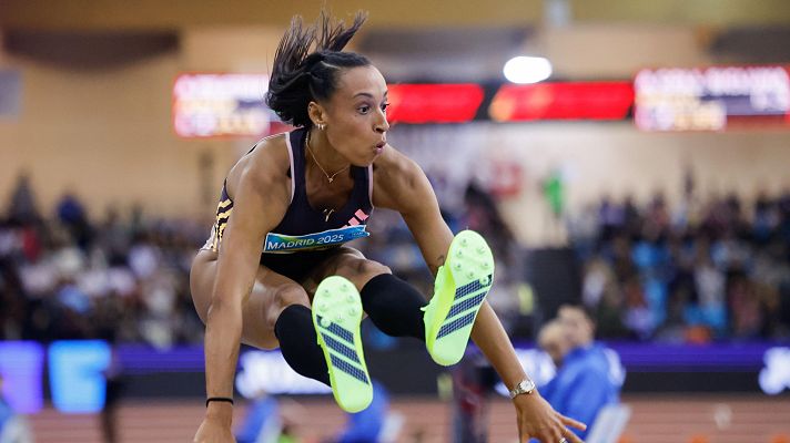 Atletismo - Ana Peleteiro gana con un salto de 14,33 metros en el Campeonato de España de triple salto
