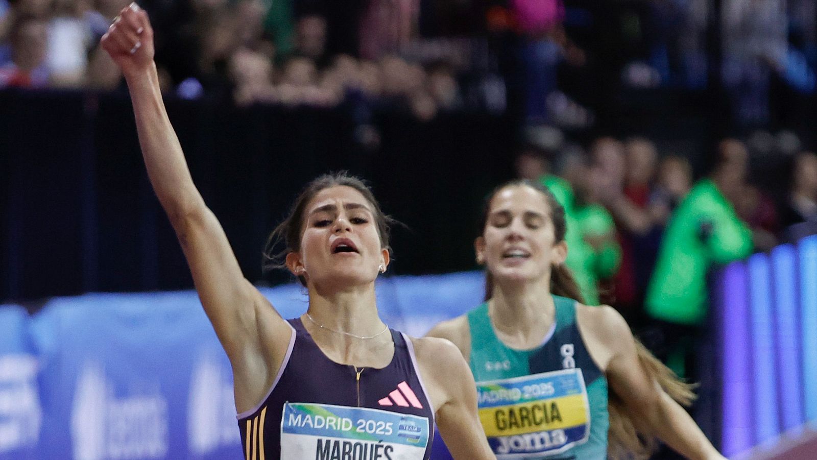 Águerda Marqués logra coronarse como campeona de España de los 3.000 metros | Ver