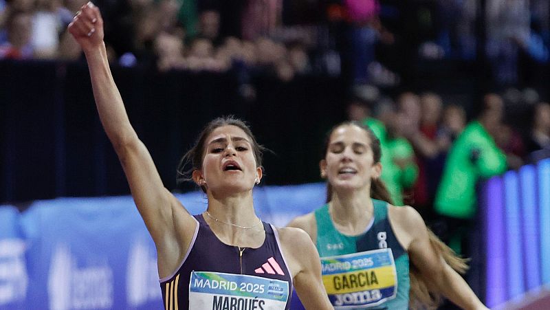 Águerda Marqués logra coronarse como campeona de España de los 3.000 metros