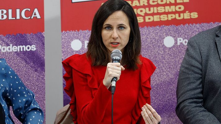 Telediario Fin de Semana - Belarra ve el caso Monedero como un ataque a Podemos