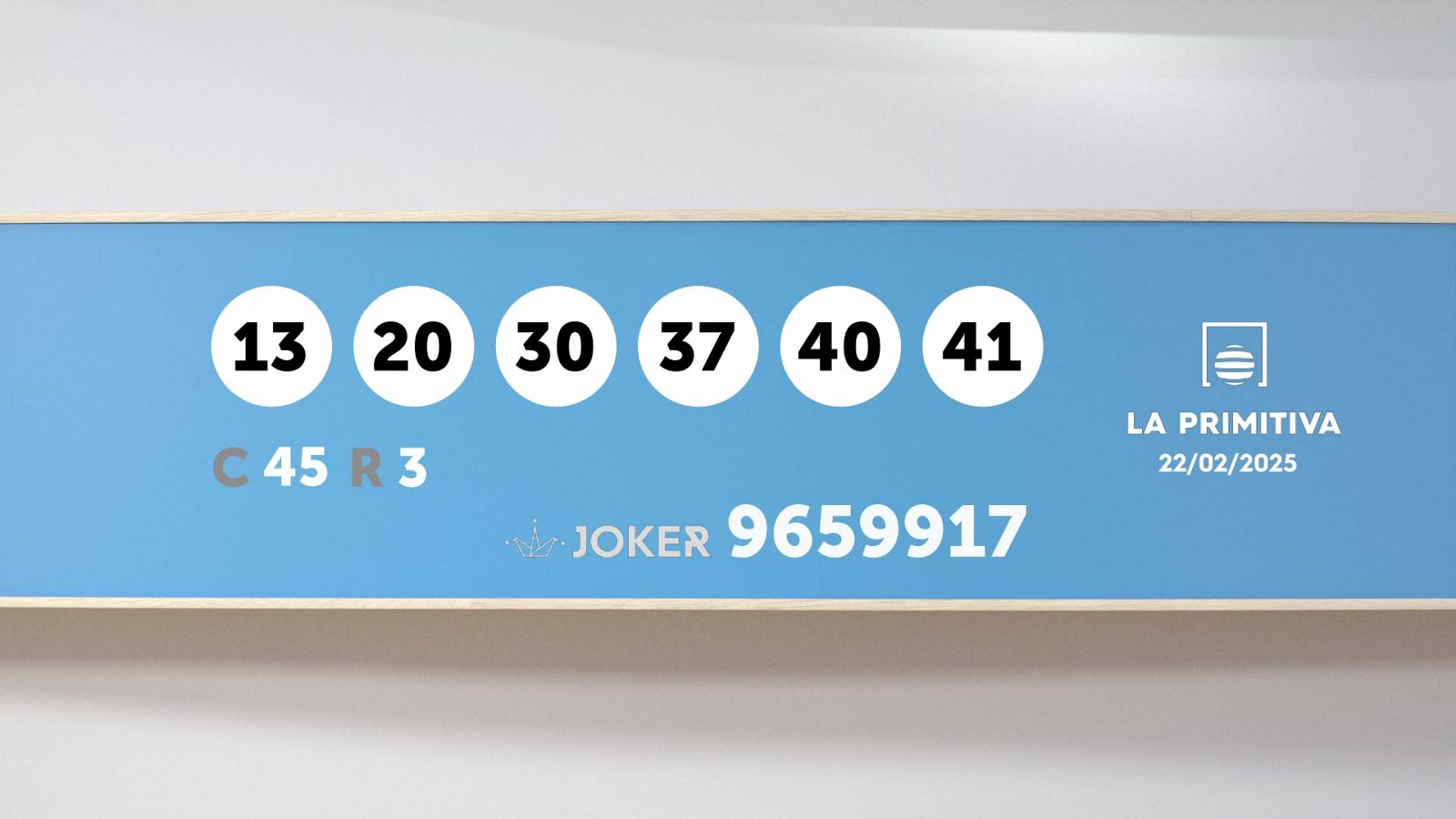 Sorteo de la Lotería Primitiva y Joker del 22/02/2025 - Ver ahora