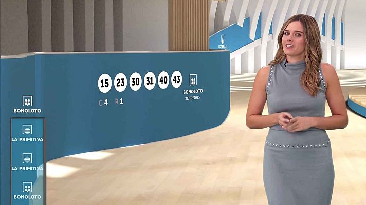 Loterías - Sorteo de la Bonoloto y Primitiva del 22/02/2025