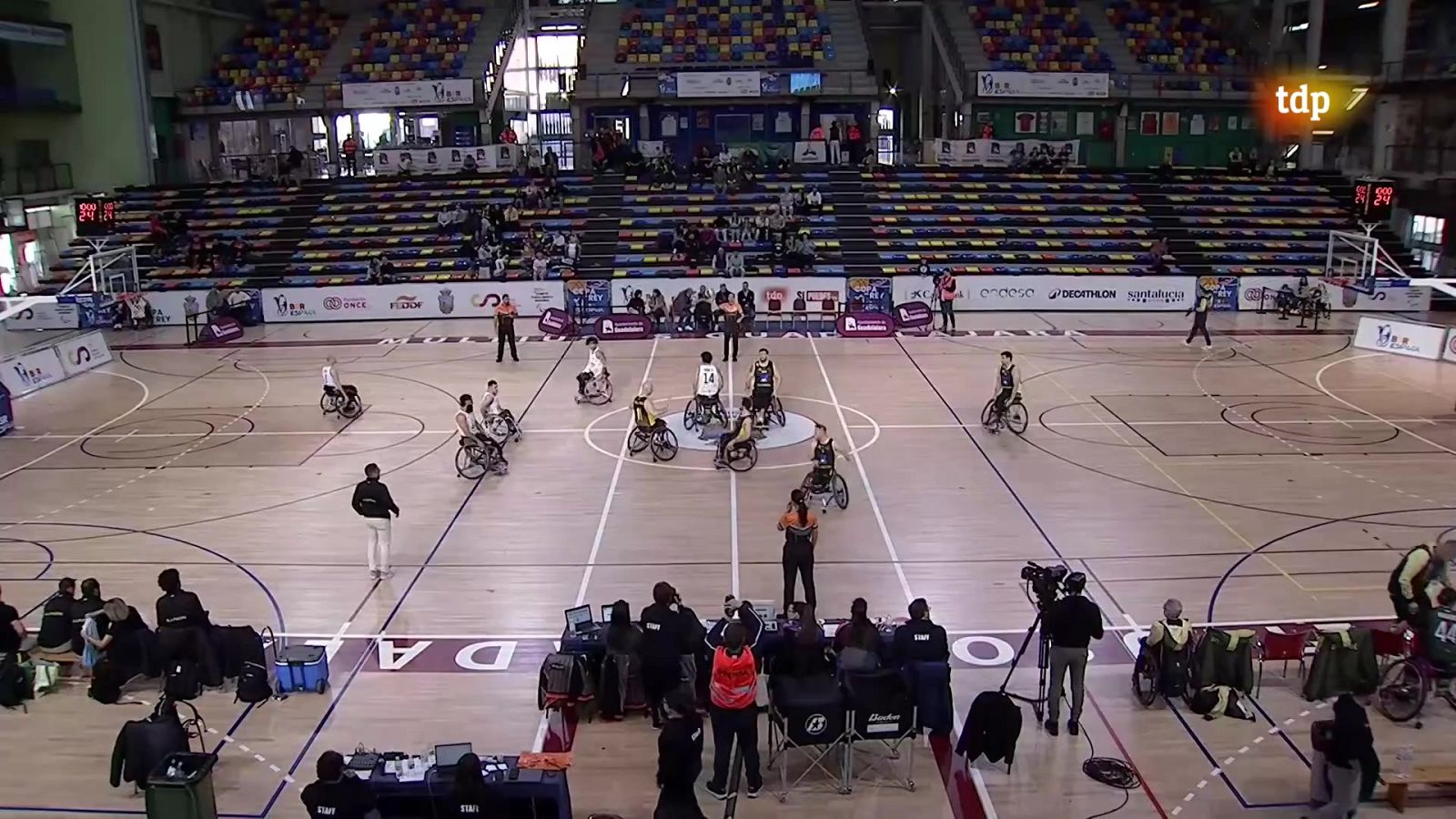 Baloncesto en silla de ruedas - Copa del Rey. 1ª semifinal:  CD Ilunion - Amivel - ver ahora