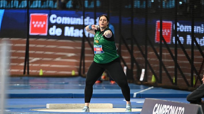 Atletismo - Belén Toimil gana sin rival un nuevo Campeonato de España de peso