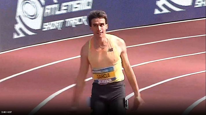 - Mariano García se impone en una final trepidante de los 800 metros