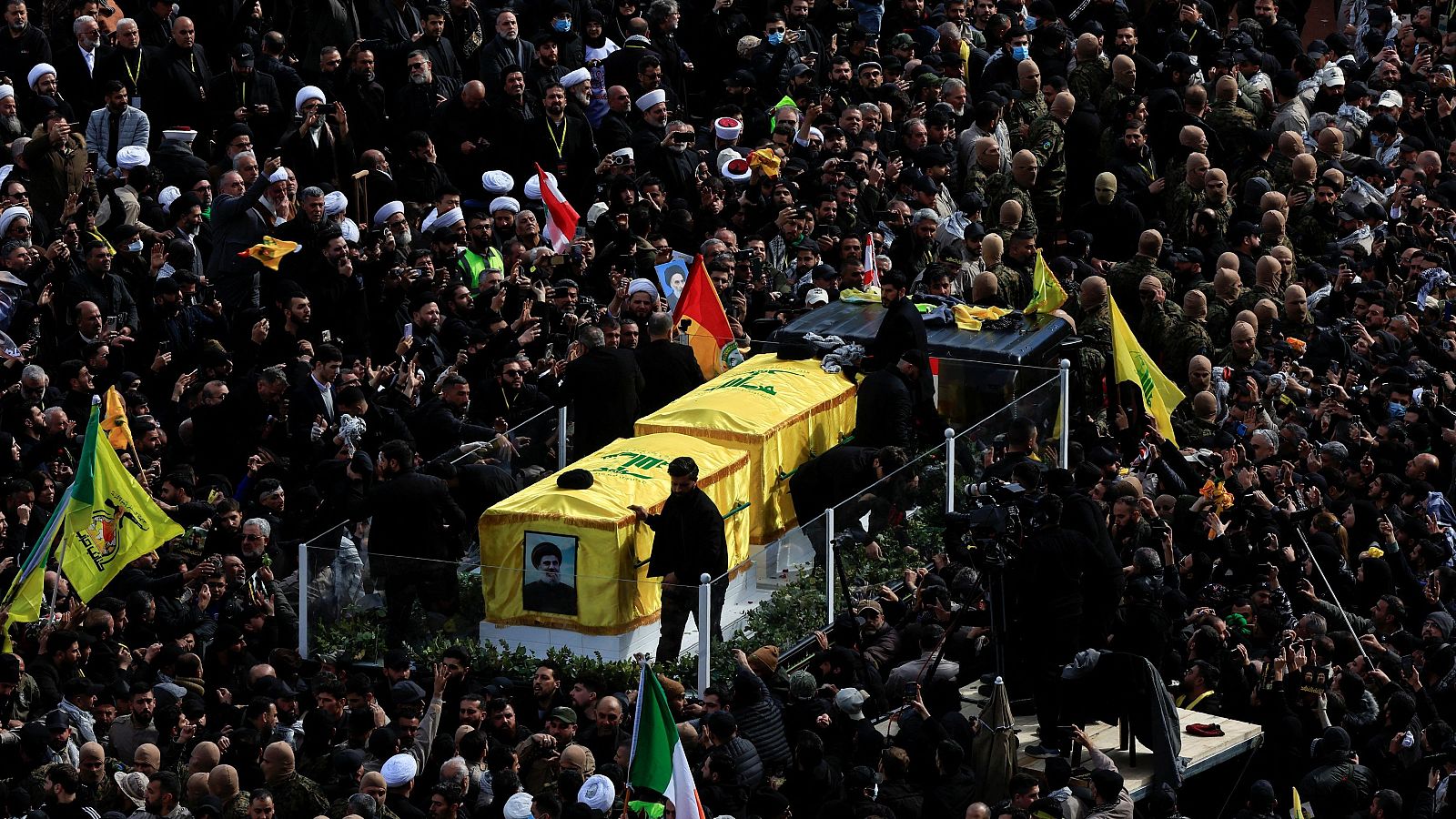 Líbano despide en un funeral masivo a Hasán Nasrala - Fin de semana 24h | Ver