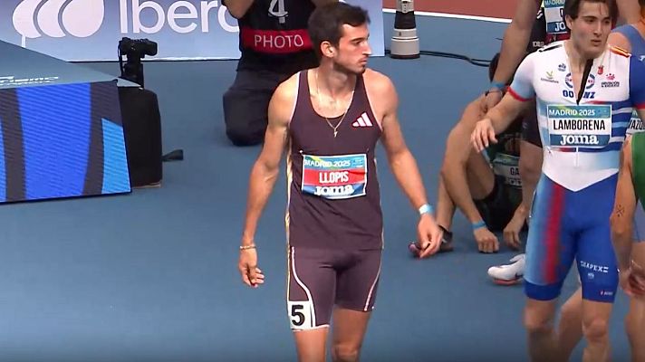  - Quique Llopis, nuevo campeón de España de los 60 metros valla