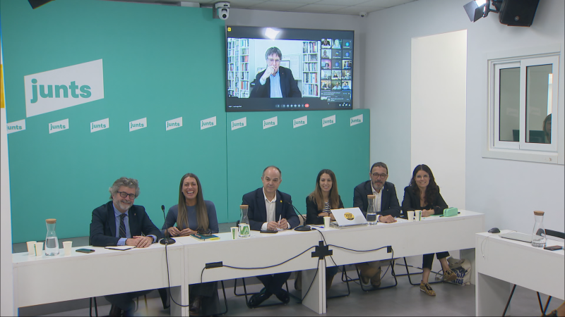 Junts medita retirar la PNL sobre la qüestió de confiança a Sánchez - L'Informatiu | Veure