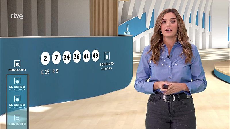 Sorteo de la Bonoloto y El Gordo de la Primitiva del 23/02/2025 - ver ahora