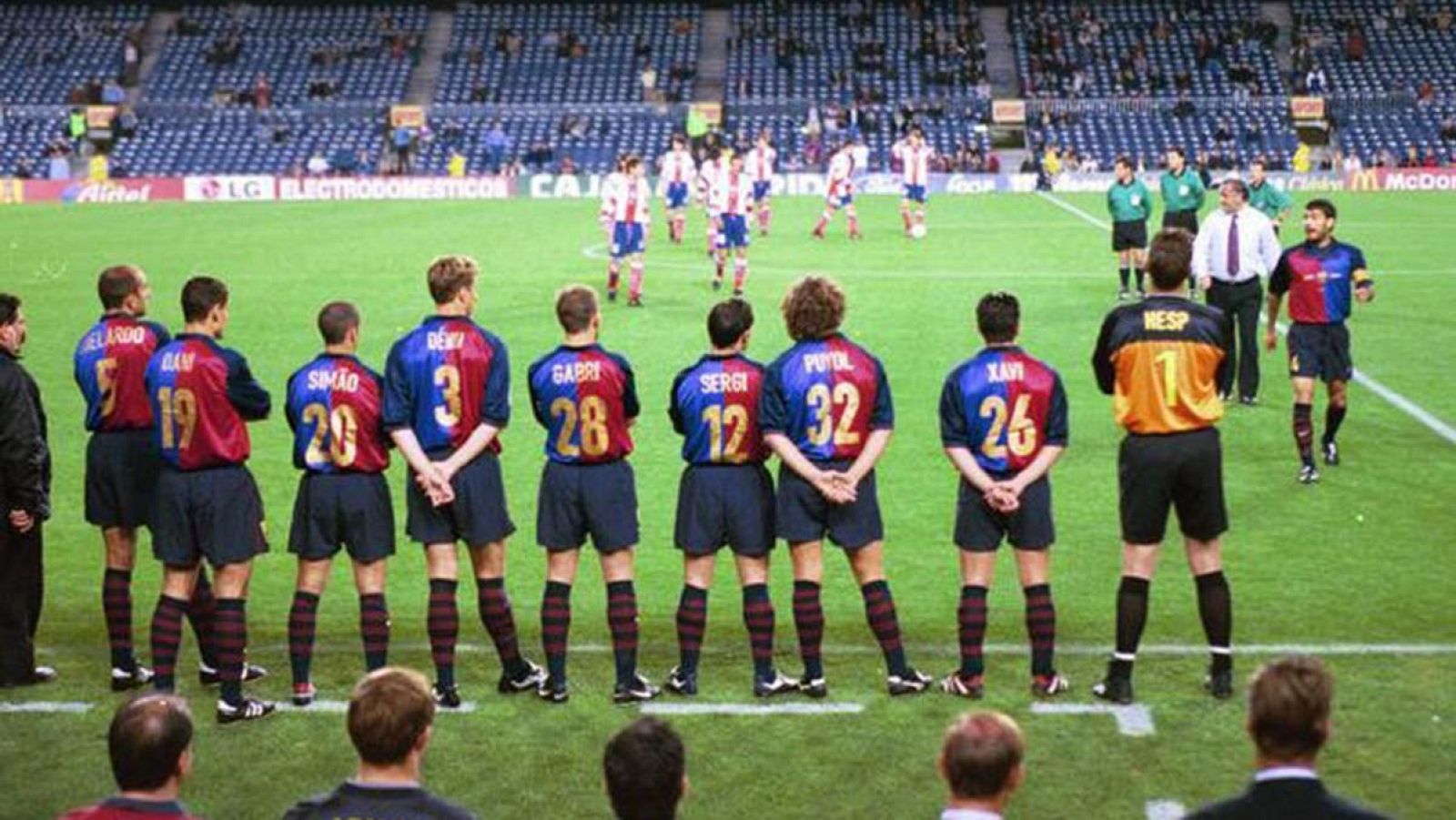 Así fue el plante del Barça contra el Atlético en la Copa del Rey - Copa del Rey | Ver