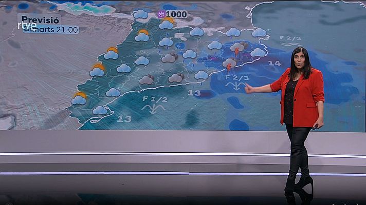 El temps - Ruixats, tempestes, neu, vent i temperatures que ens recordem que som al febrer