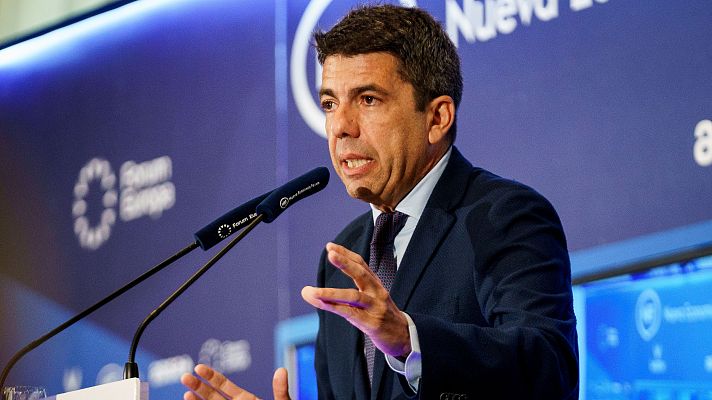 Telediario 2 - La Generalitat confirma que Mazón no estaba en el Cecopi cuando se envió la alerta de la dana