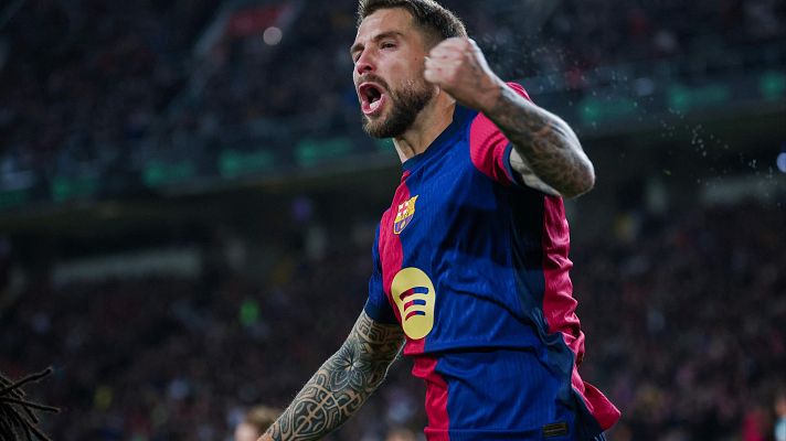 Copa del Rey - Barcelona - Atlético: Iñigo Martínez culmina la remontada en una primera parte loca (3-2)