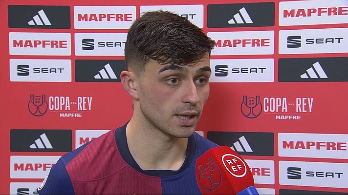 Copa del Rey - Pedri, tras el empate ante el Atleti: "Tenemos que aprender de estas cosas"