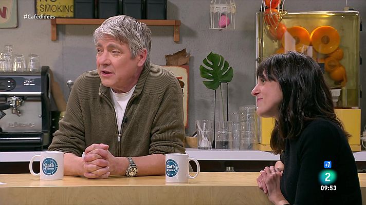 Cafè d'idees - Pere Arquillué i Laura Aubert presenten l'obra 'Un déu salvatge'