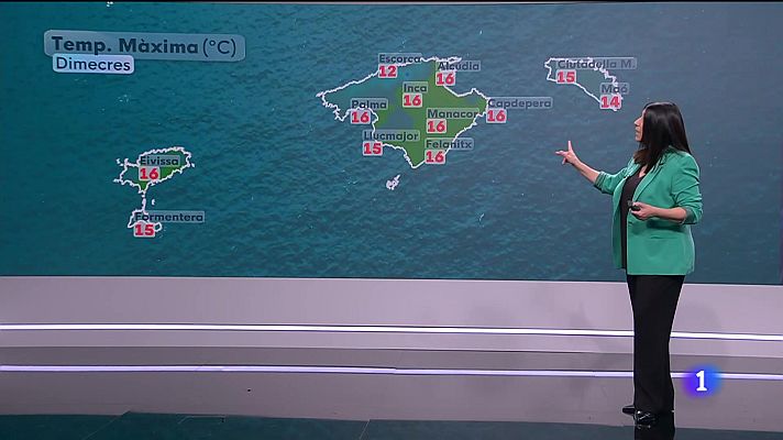 Informatiu Balear - El temps a les Illes Balears - 26/02/25