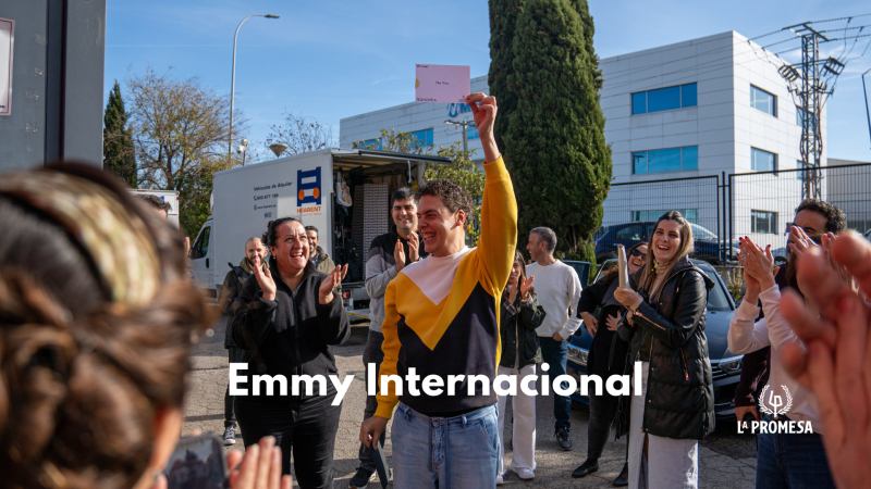 La Promesa: Así vivió el equipo el triunfo del Emmy Internacional - La promesa | Ver