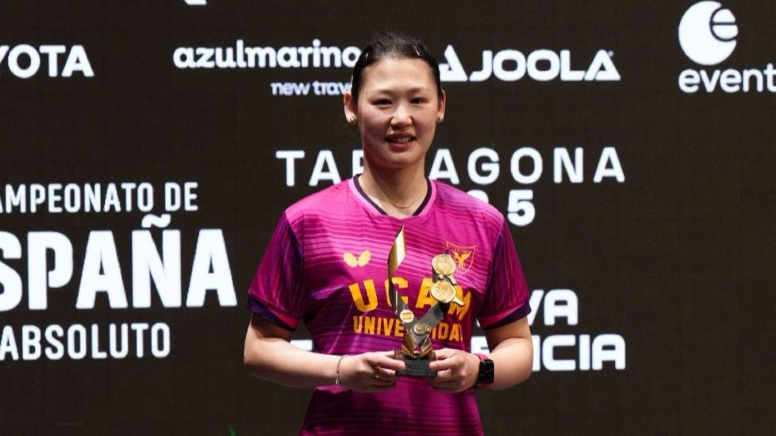 María Xiao, campeona de España de tenis de mesa por segundo año | Ver
