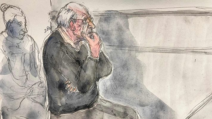 Telediario 1 - Comienza la cuarta sesión del juicio por pederastia en Francia