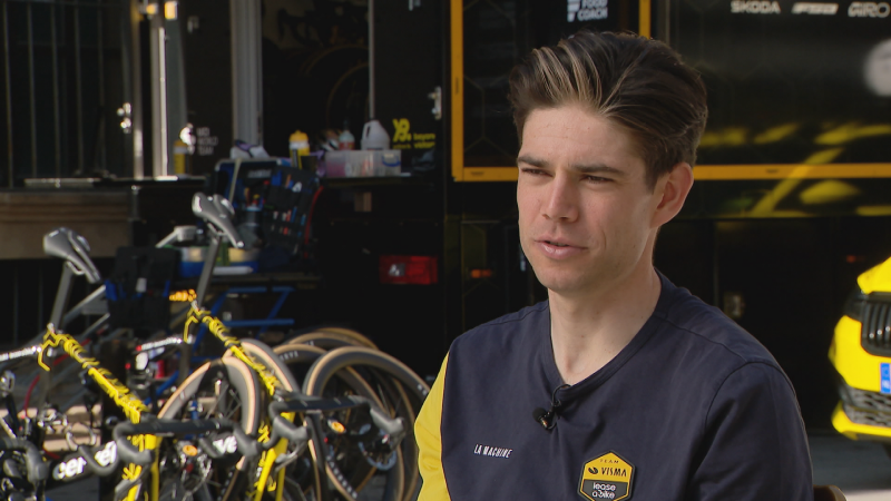 Van Aert, a RTVE: "No quiero competir por grandes vueltas, me siento ms cmodo en las clsicas"