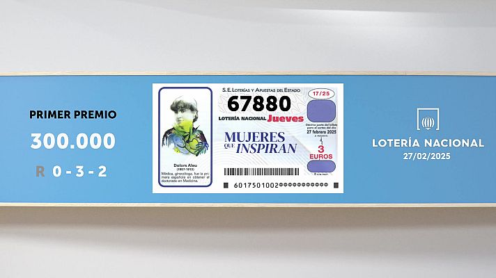 SELAE - Sorteo de la Lotería Nacional del 27/02/2025