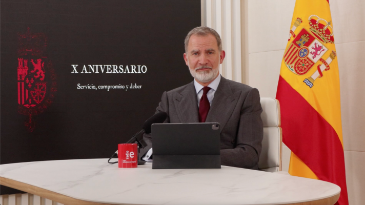 El estreno radiofnico de Felipe VI en Radio Exterior