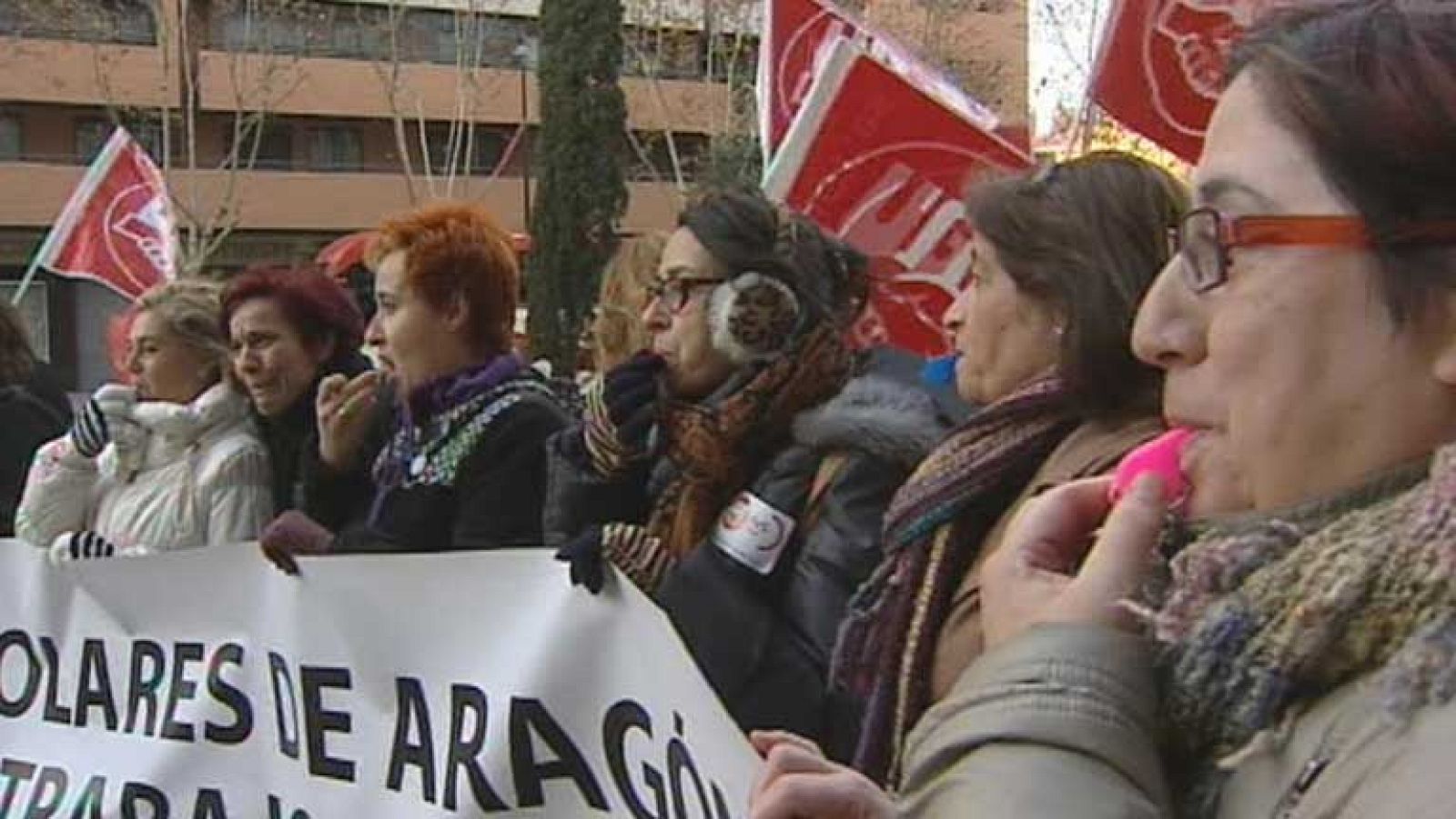 Conflicto con los trabajadores de comedores de colegios de Aragón y Andalucía