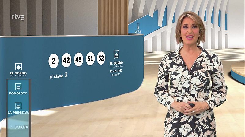 Sorteo de la Bonoloto y El Gordo de la Primitiva del 02/03/2025 - ver ahora