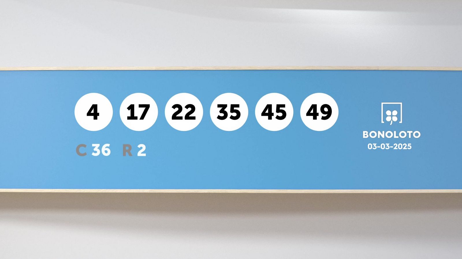 Sorteo de la Lotería Bonoloto del 03/03/2025 - Ver ahora