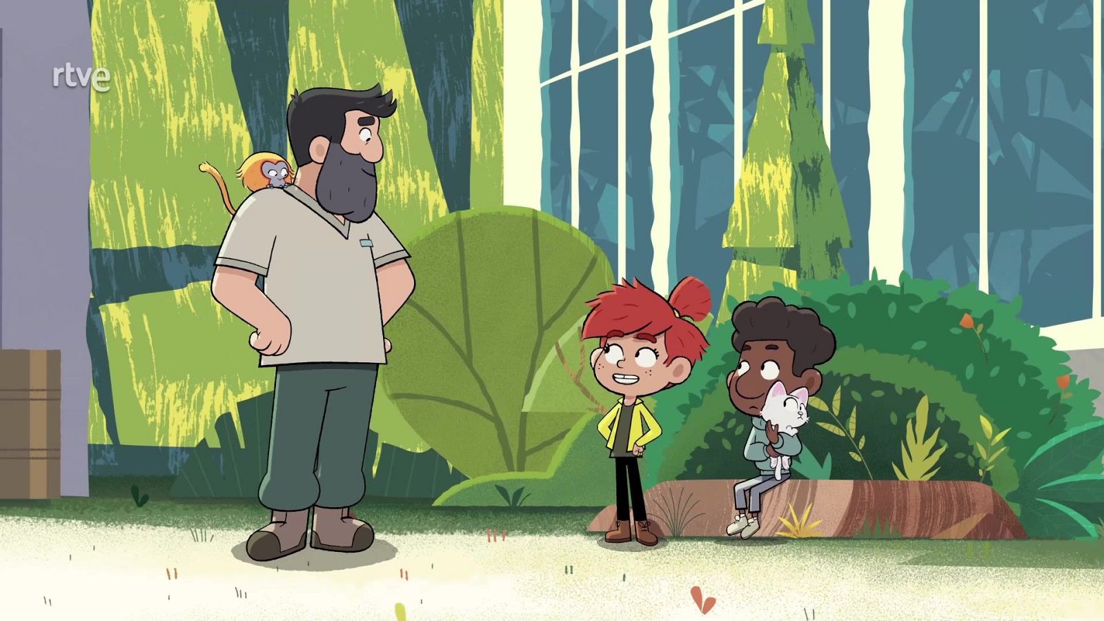 Como gorila y gato - El refugio de Audrey | Ver