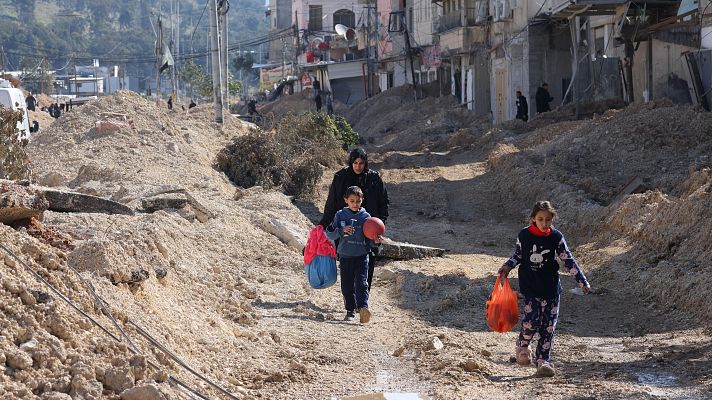 Telediario 1 - Los vecinos de Cisjordania siguen sufriendo la ocupación israelí