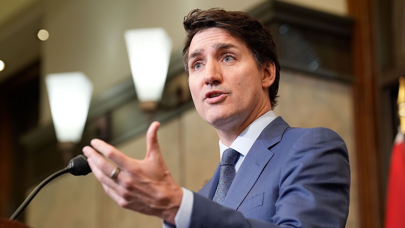 Trudeau responde a Trump: Canadá impondrá aranceles del 25% a productos estadounidenses - La economía | Ver