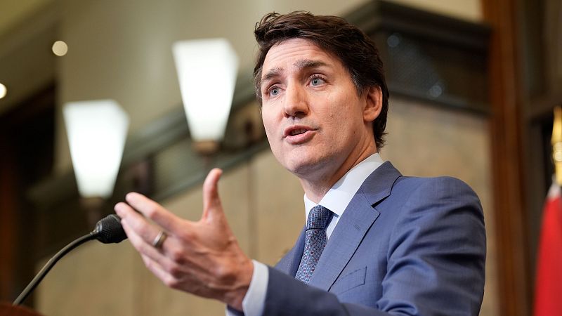 Trudeau responde a Trump: Canadá impondrá aranceles del 25% a productos estadounidenses - La economía | Ver