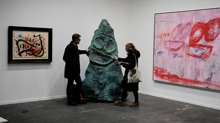 Telediario 2 - Un recorrido por las novedades y sorpresas de ARCOmadrid 2025 antes de su inauguración