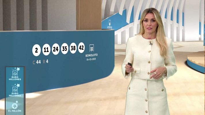 Loterías - Sorteo de la Bonoloto y Euromillones del 04/03/2025
