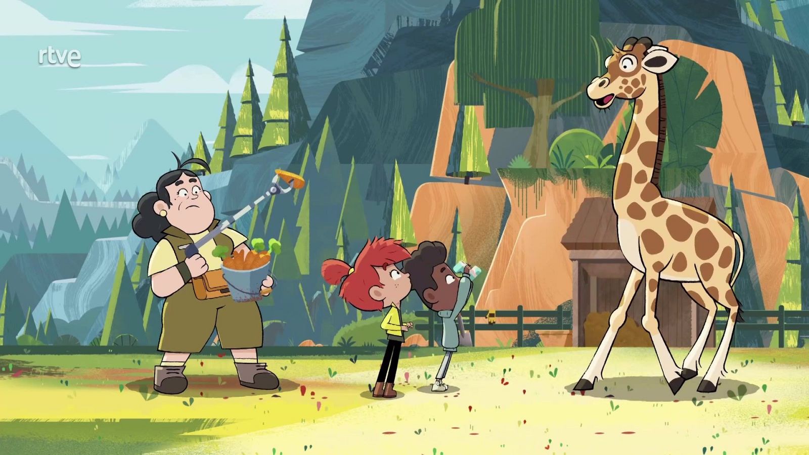 Entrenamiento para jirafas - El refugio de Audrey | Ver