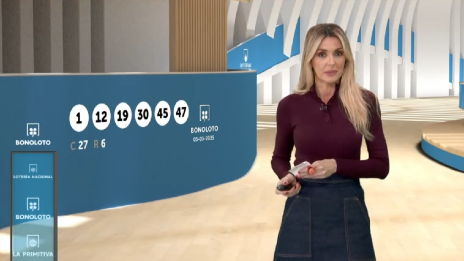 Sorteo de la Bonoloto del 05/03/25 - ver ahora